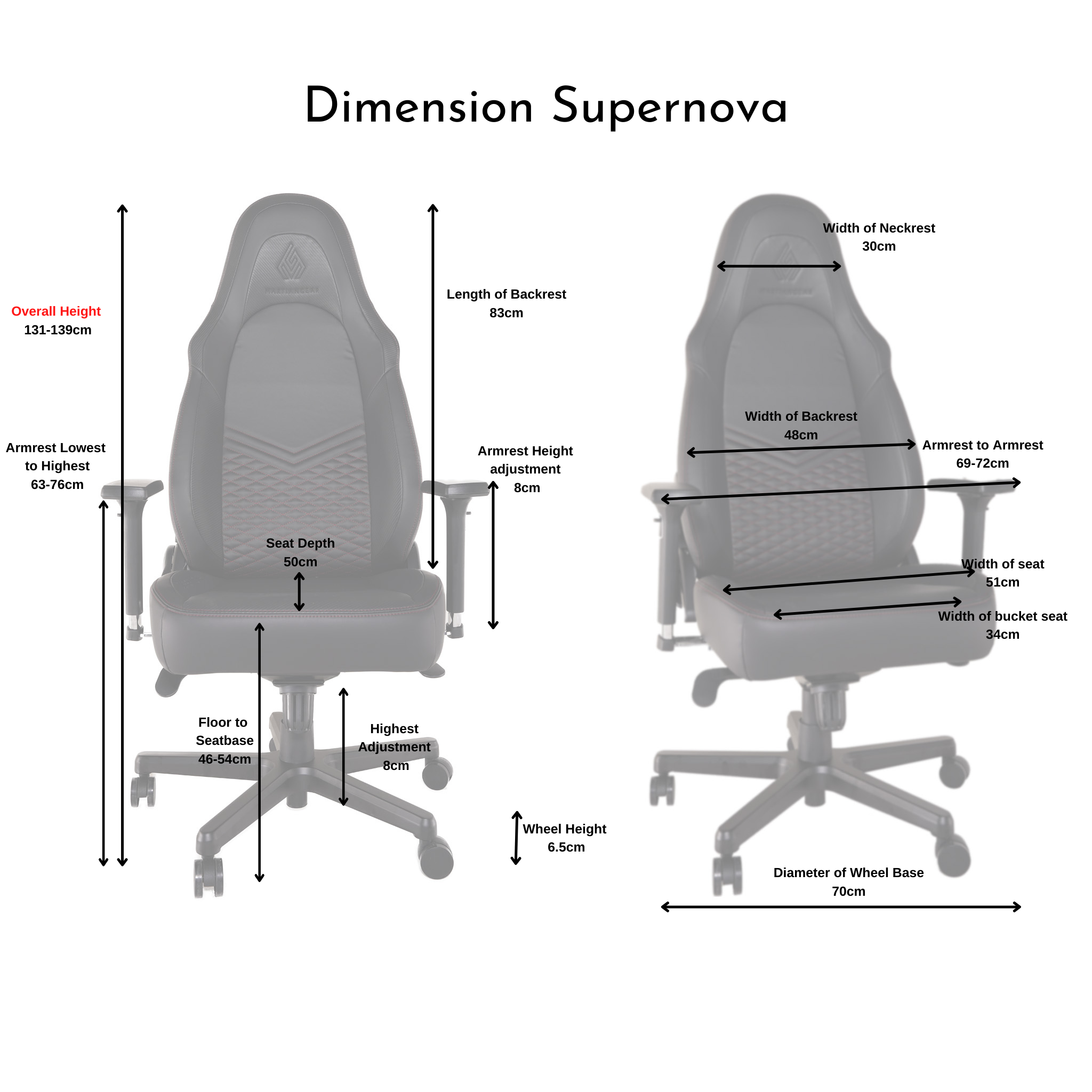 Supernova - Black/Red (Vegan Leather)