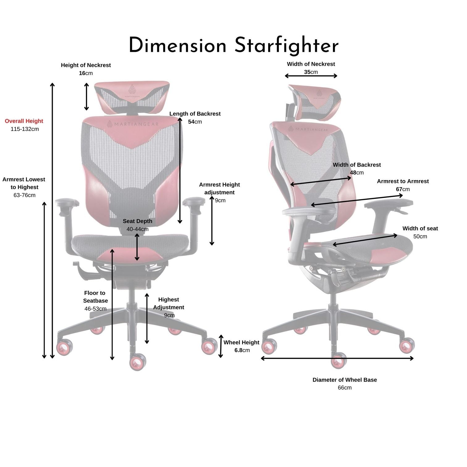 Starfighter - Black (Mesh)